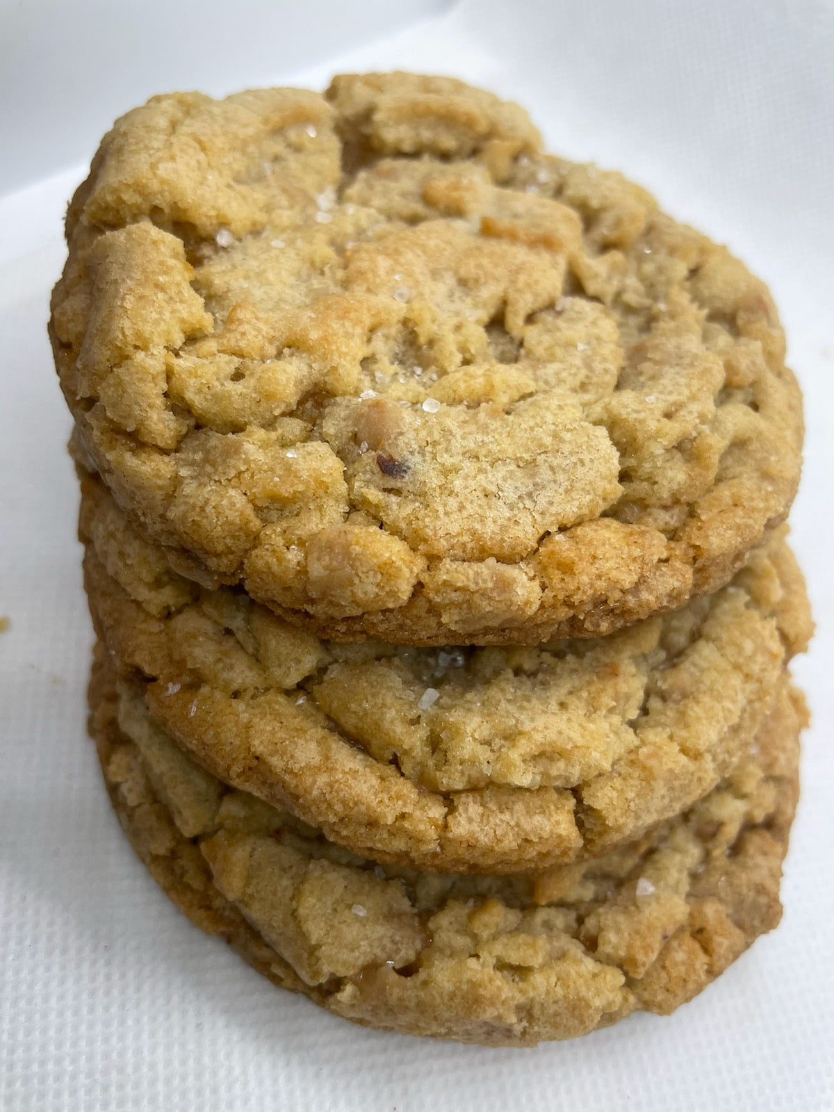 Brown Butter Toffee Cookies