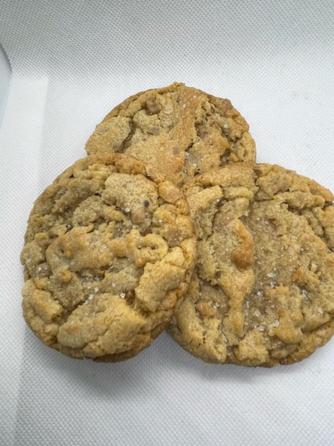 Brown Butter Toffee Cookies