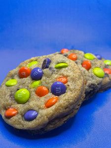 Halloween Hollywood Ron's Chocolate Chip Cookies ft. M&M's