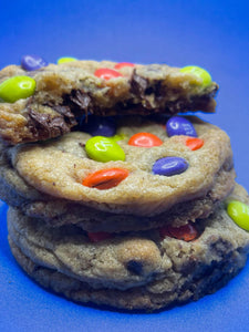Halloween Hollywood Ron's Chocolate Chip Cookies ft. M&M's